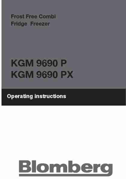 Blomberg Refrigerator KGM 9690 P-page_pdf